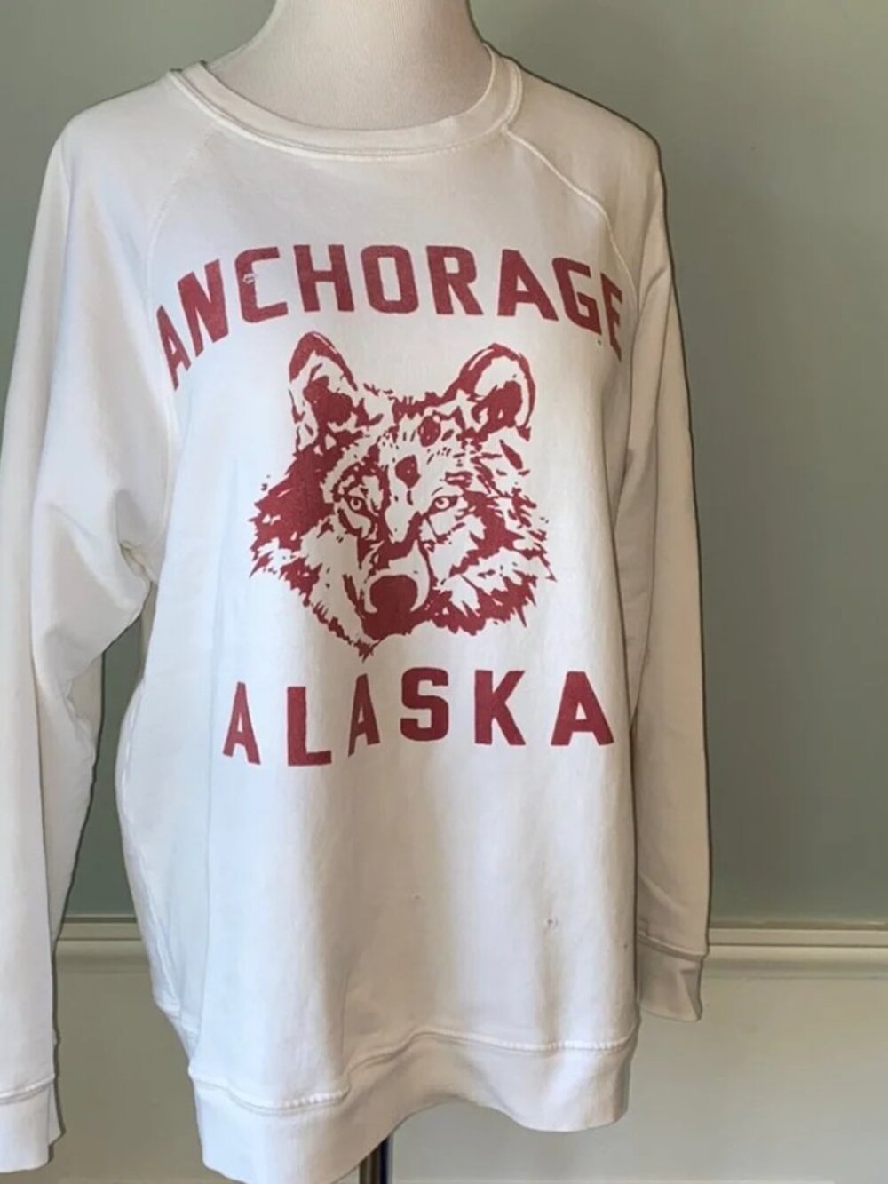 The Original Retro Brand Anchorage Alaska Black Label Sweatshirt NWT! Sold Out